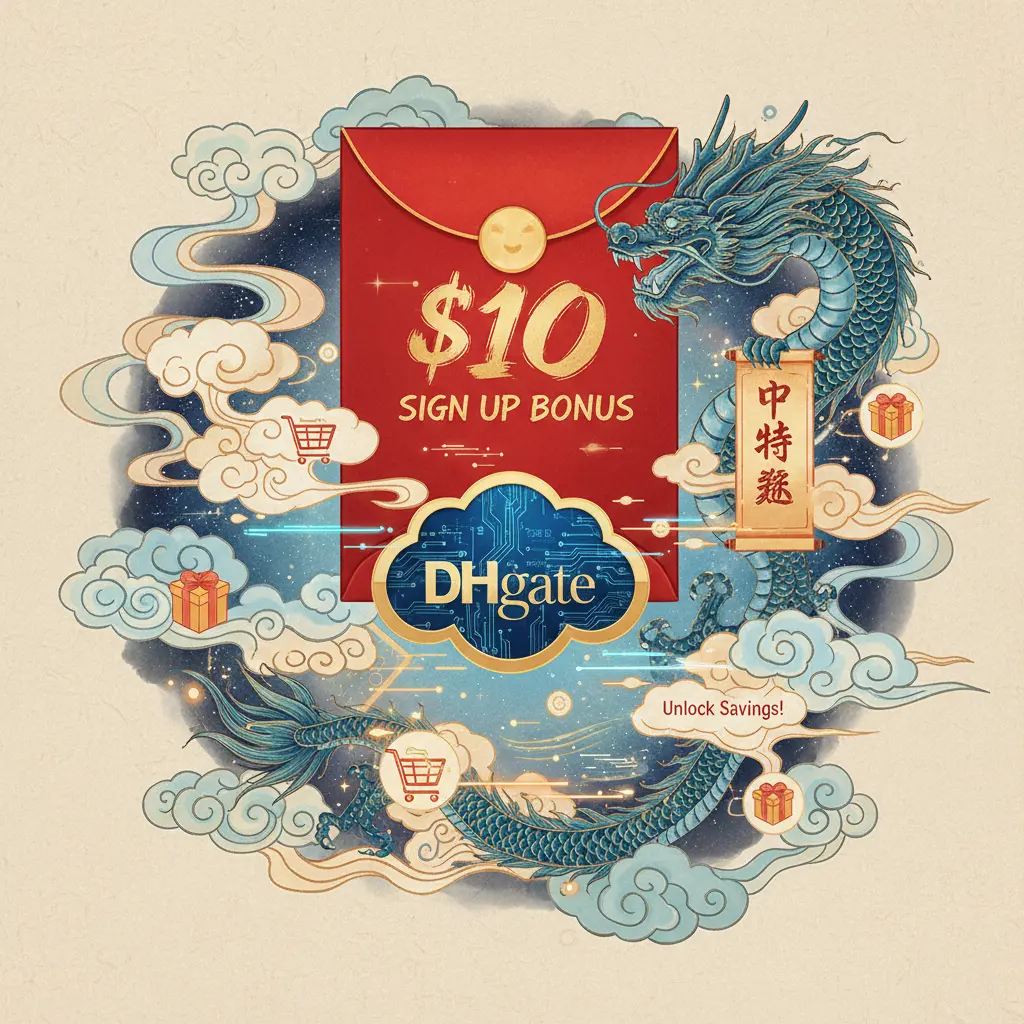 $10 sign up bonus - DHgate