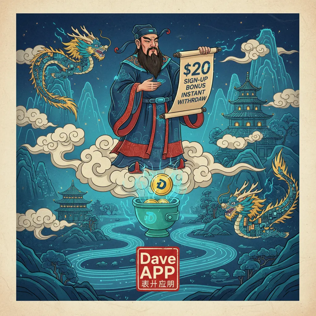 $20 sign up bonus instant withdraw - Dave